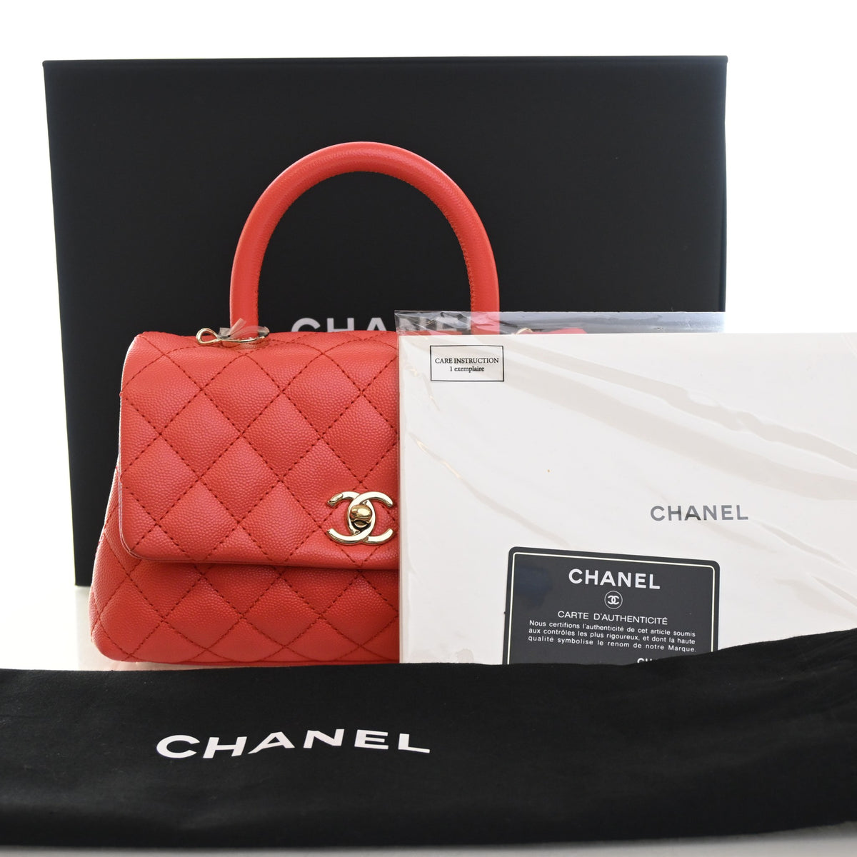 Chanel Small Caviar Coco Handle Bag, photo 15 of 15