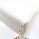 Hermes Blanc Swift Kelly 25