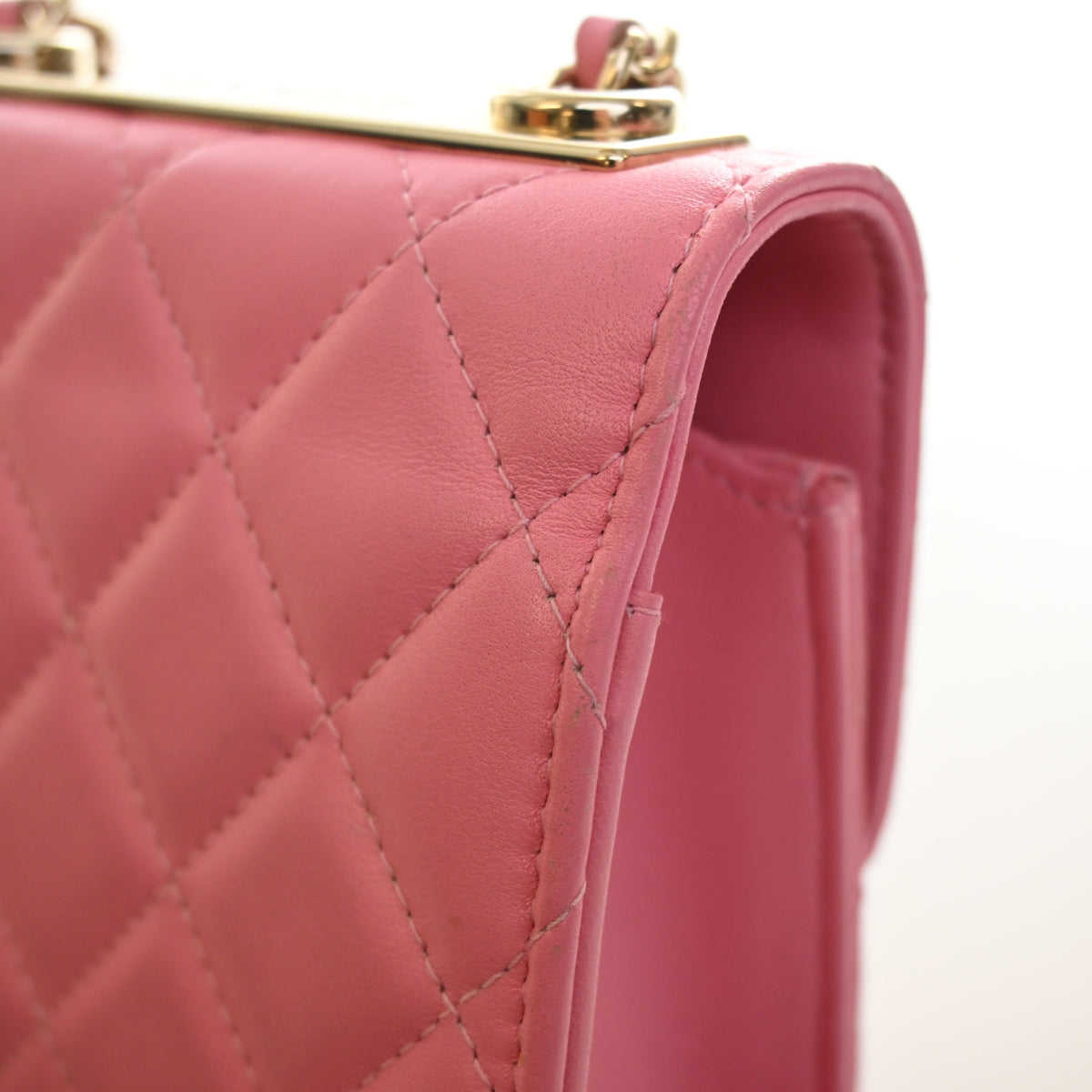 Chanel Mini Lambskin Trendy CC Clutch With Chain, photo 15 of 19