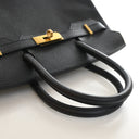 Hermes Noir Epsom Birkin 30