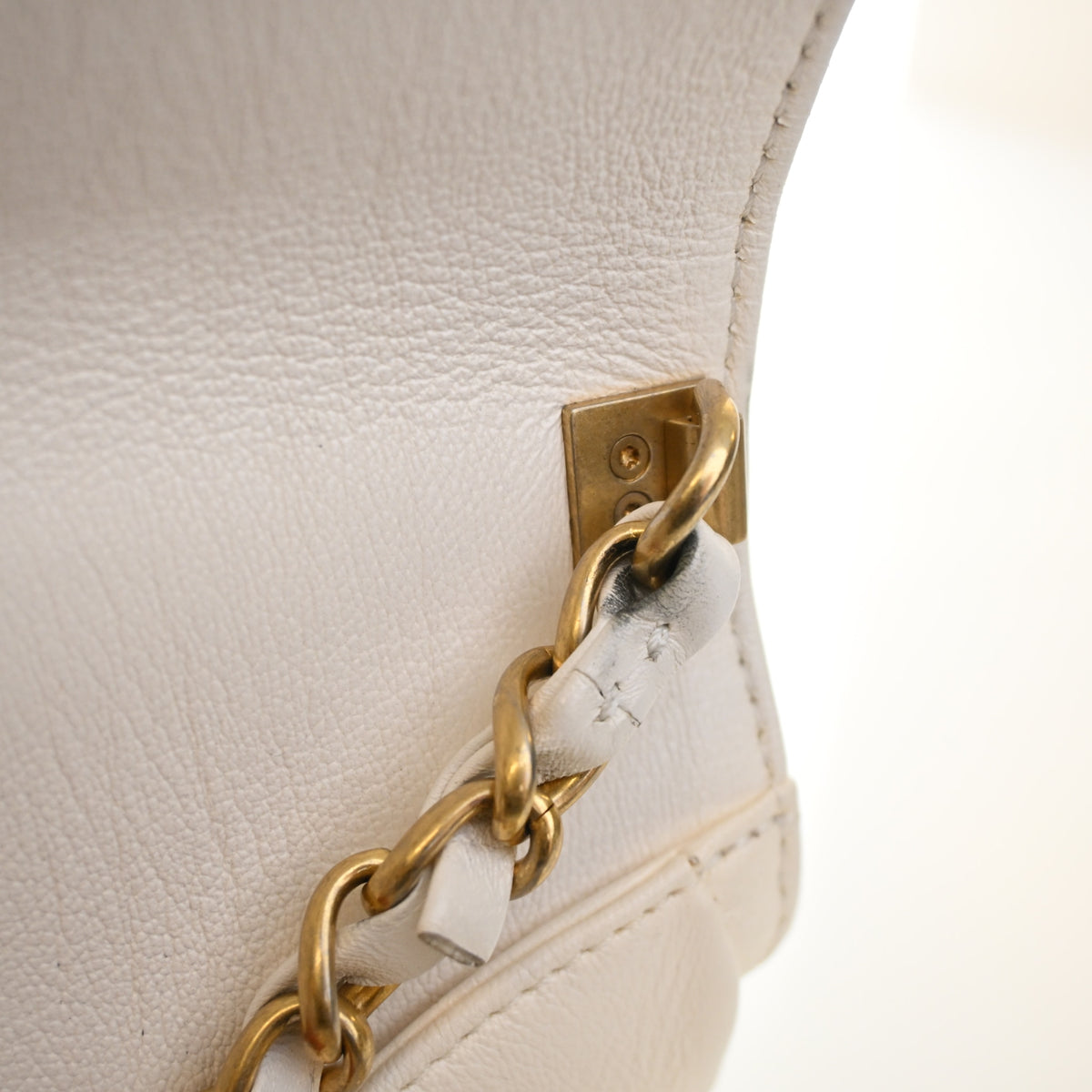 Chanel Mini Crumpled Calfskin CC Links Top Handle Bag, photo 19 of 19