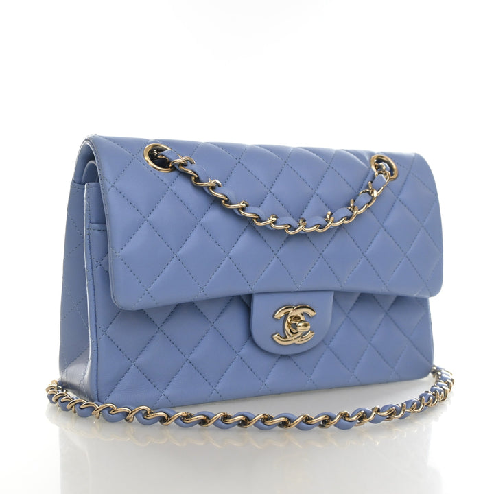 Chanel Small Lambskin Classic Double Flap Bag