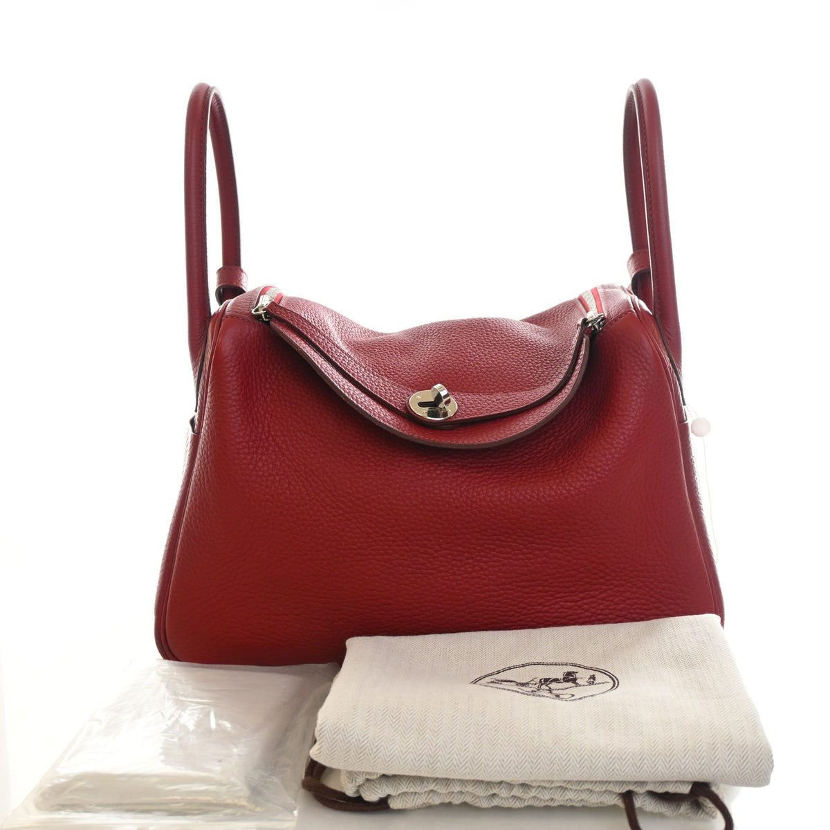Hermes Rouge Garance Clemence Lindy 30, photo 20 of 20