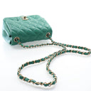 Chanel Mini Lambskin Square...