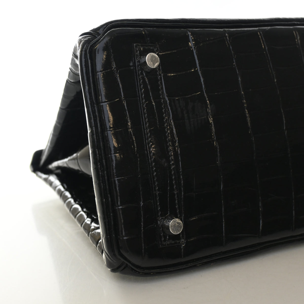 Hermes Noir Crocodile Birkin 30, photo 6 of 24