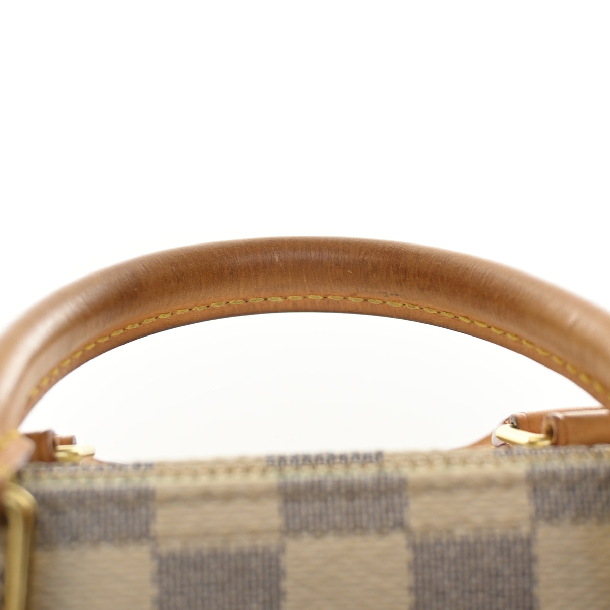Pre-Owned Louis Vuitton Speedy 25 Damier Azur, side profile, photo 16 of 17
