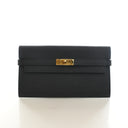 Hermes Noir Epsom Kelly Cla...