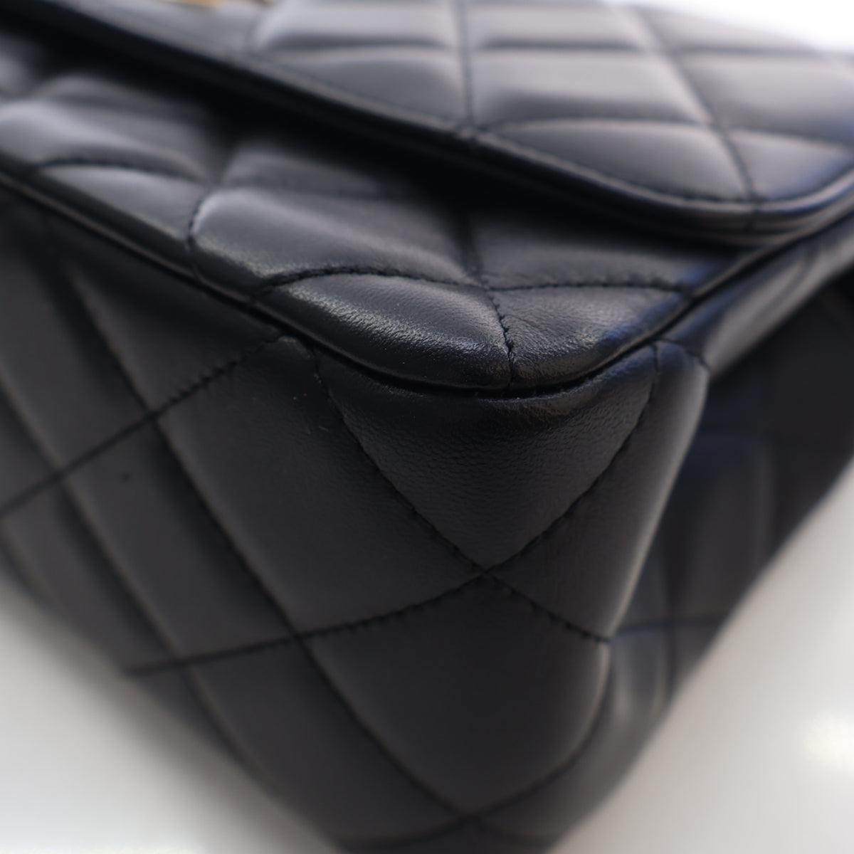 Chanel Small Lambskin Top Handle Bag, photo 8 of 18