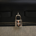 Hermes Noir Toile Berline H...