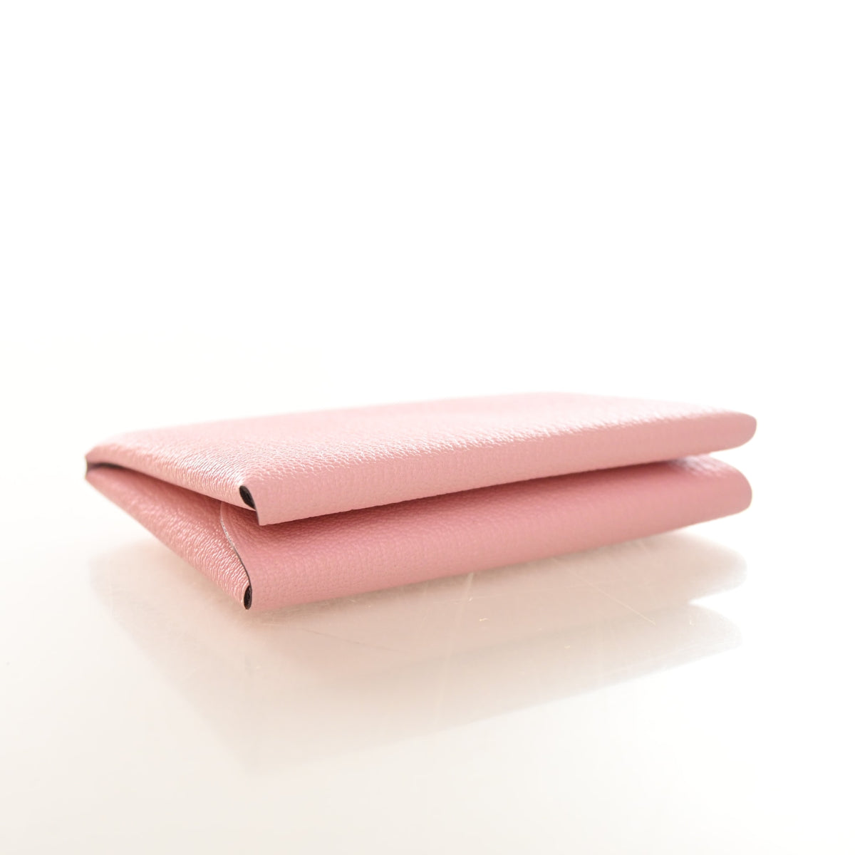 Hermes Rose Sakura Calvi Duo Card Holder, photo 4 of 13