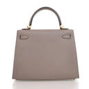 Hermes Gris Asphalt Epsom K...