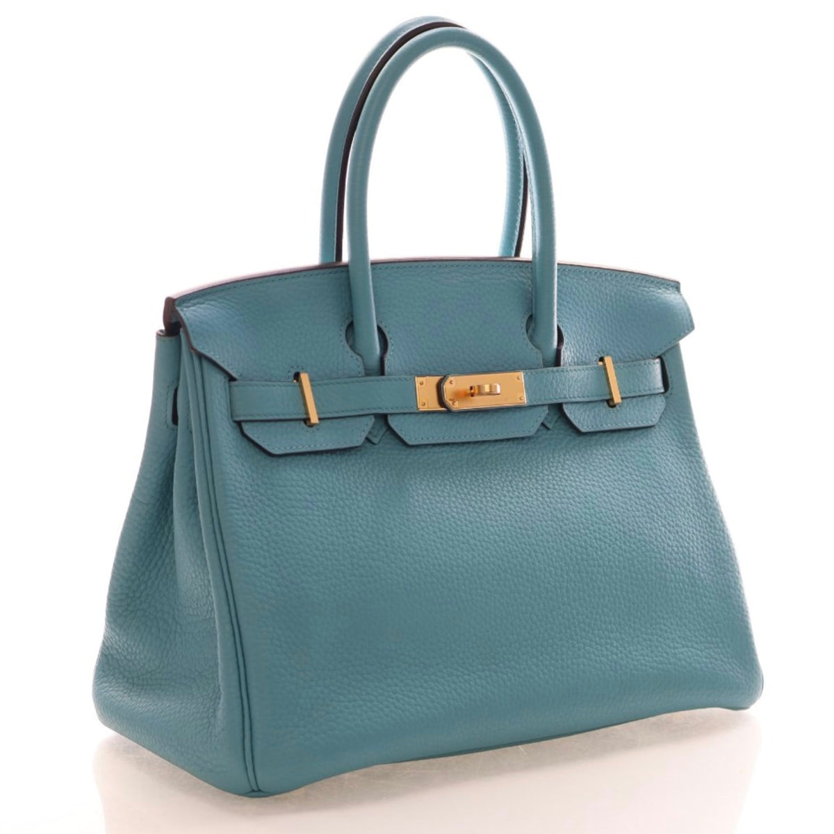 Hermes Bleu Saint Cyr Clemence Birkin 30, photo 2 of 14