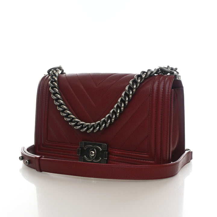 Chanel Medium Caviar Boy Bag
