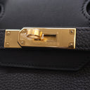 Hermes Noir Togo Birkin 3 i...