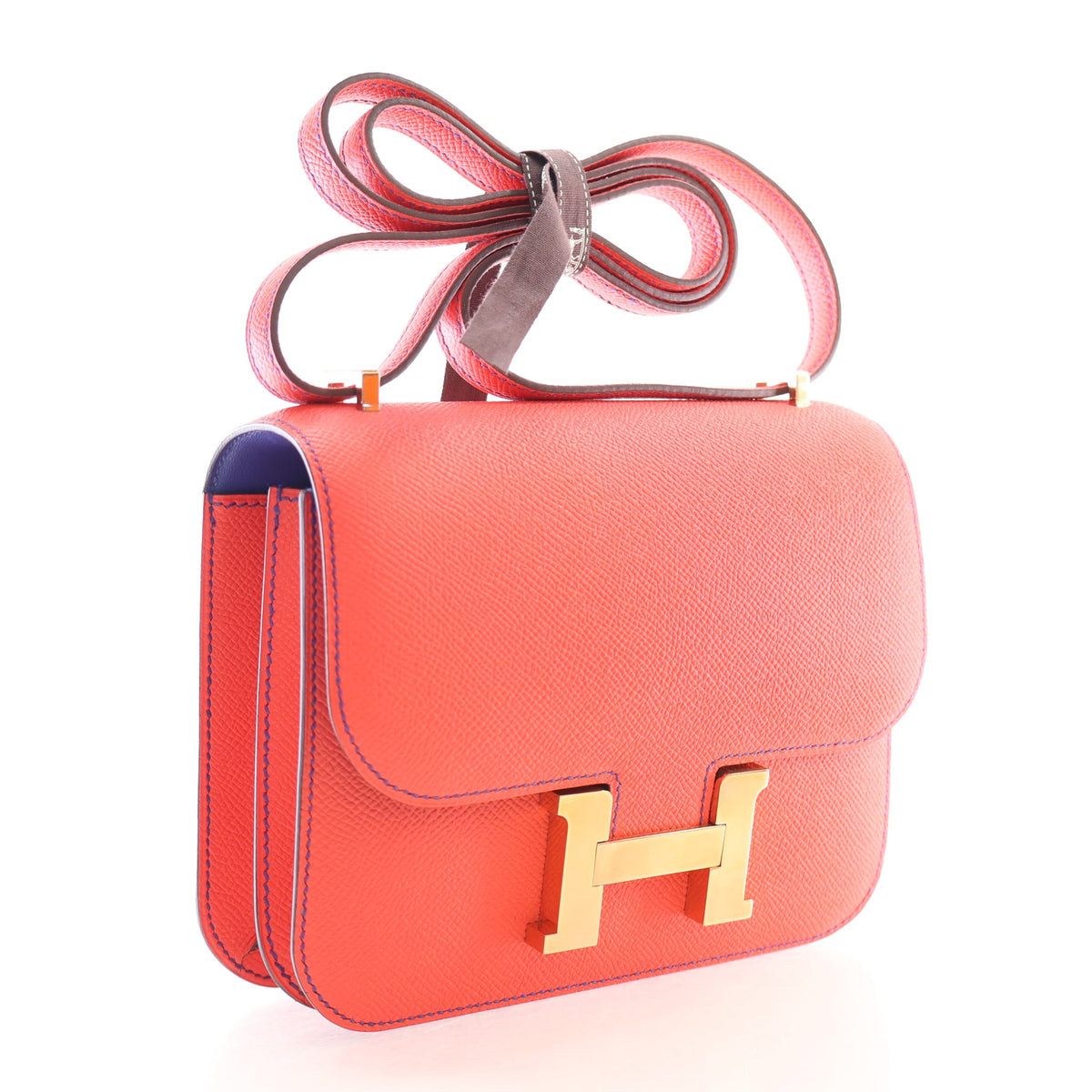 Hermes Rose Jaipur Epsom Verso Constance 18, photo 2 of 18