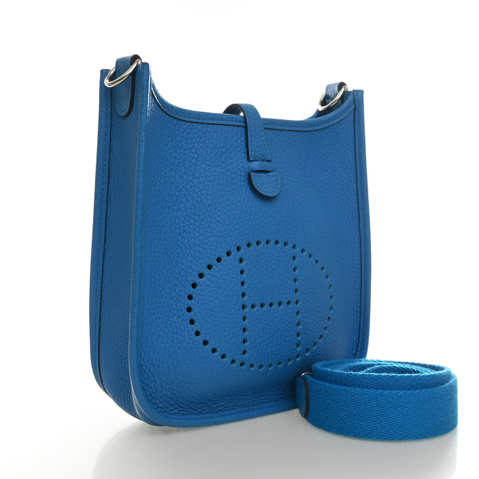 Hermes Bleu Frida Clemence Evelyne TPM 16