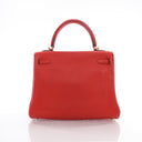 Hermes Rouge Pivoine Swift ...