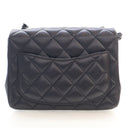 Chanel Lambskin So Black Mi...