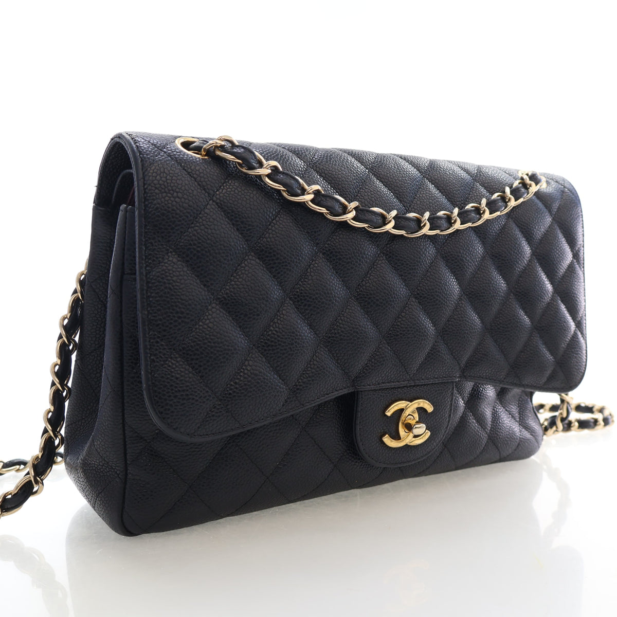 Chanel Caviar Jumbo Classic Double Flap Bag, photo 2 of 17