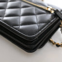 Chanel Mini Lambskin Wallet...