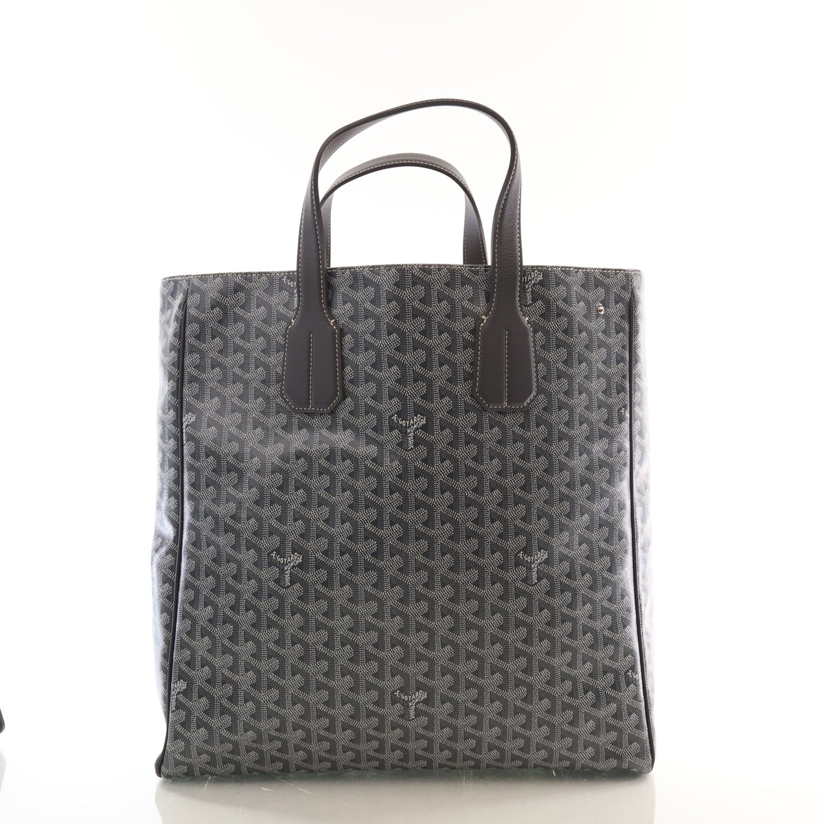 Pre-Owned Goyard Goyardine Voltaire, front view, authenticated at Luxe Du Jour