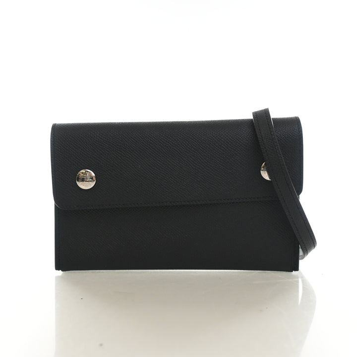 Hermes Noir Epsom Hermesnap Wallet