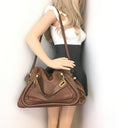 Chloè Large Leather Paraty Bag