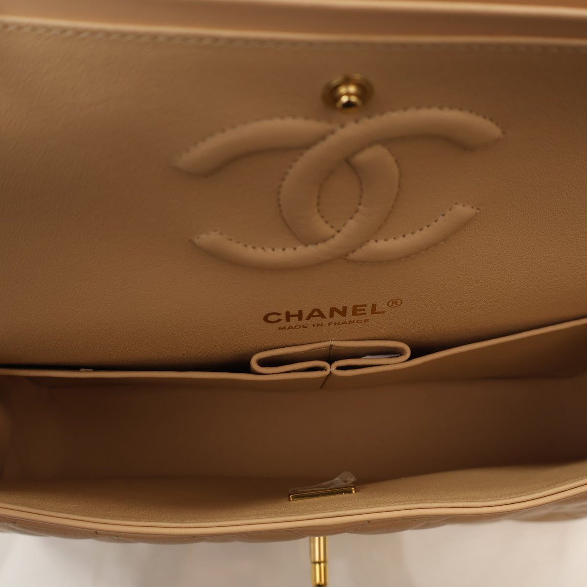 Chanel Medium Lambskin Classic Double Flap Bag, photo 13 of 17