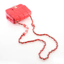 Chanel Mini Lambskin Square...