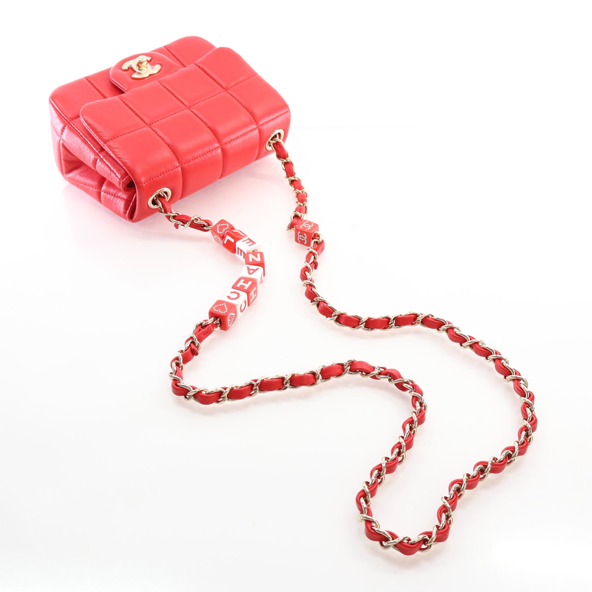 Chanel Mini Lambskin Square Monacoco Flap Bag, photo 11 of 19