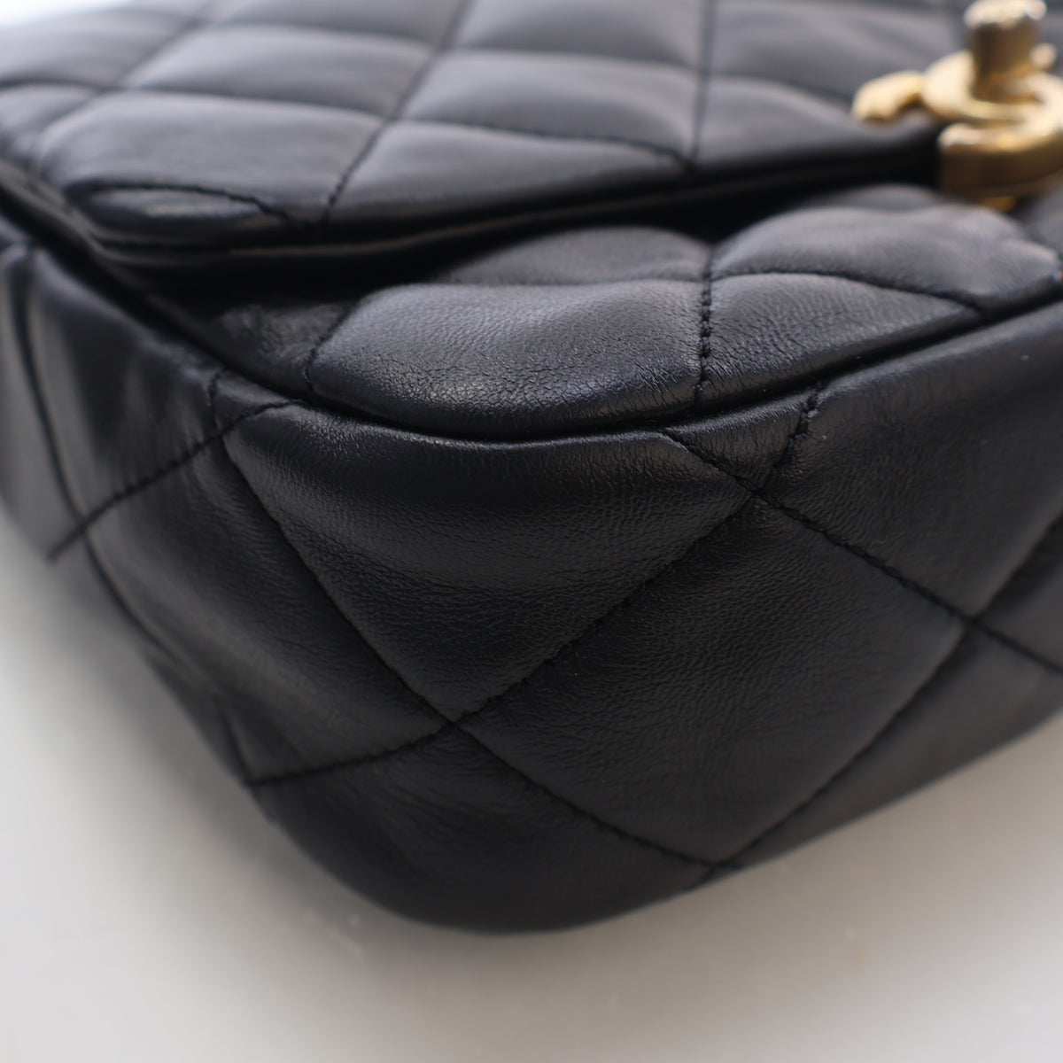 Chanel Lambskin Lacquered Chain Flap Bag, photo 7 of 20