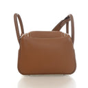 Hermes Gold Clemence Mini L...