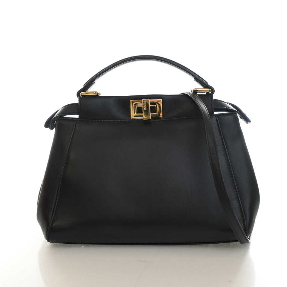 Fendi Mini Lambskin Peekaboo