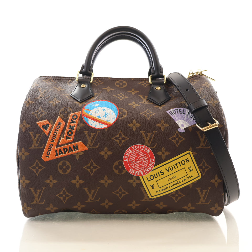 Louis Vuitton Monogram Speedy Bandouliere 30