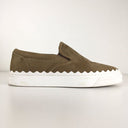 Chloe Suede Lauren Slip Ons...