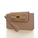 Prada Saffiano Fiocco Wristlet