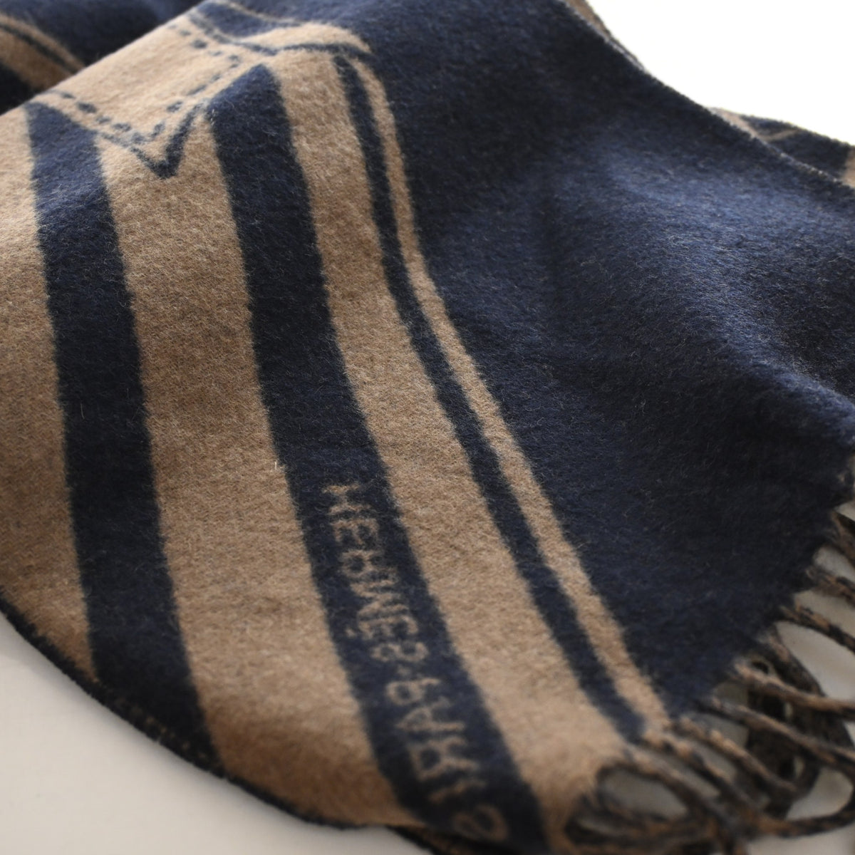 Hermes Cashmere Sangles Zig Zag Scarf, photo 4 of 7