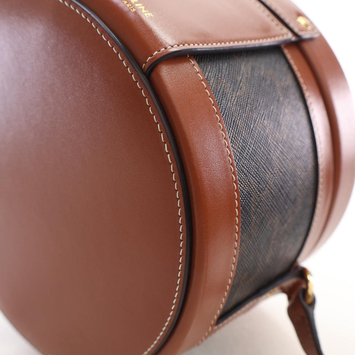 Celine Medium Canvas Triomphe Tambour, photo 14 of 17