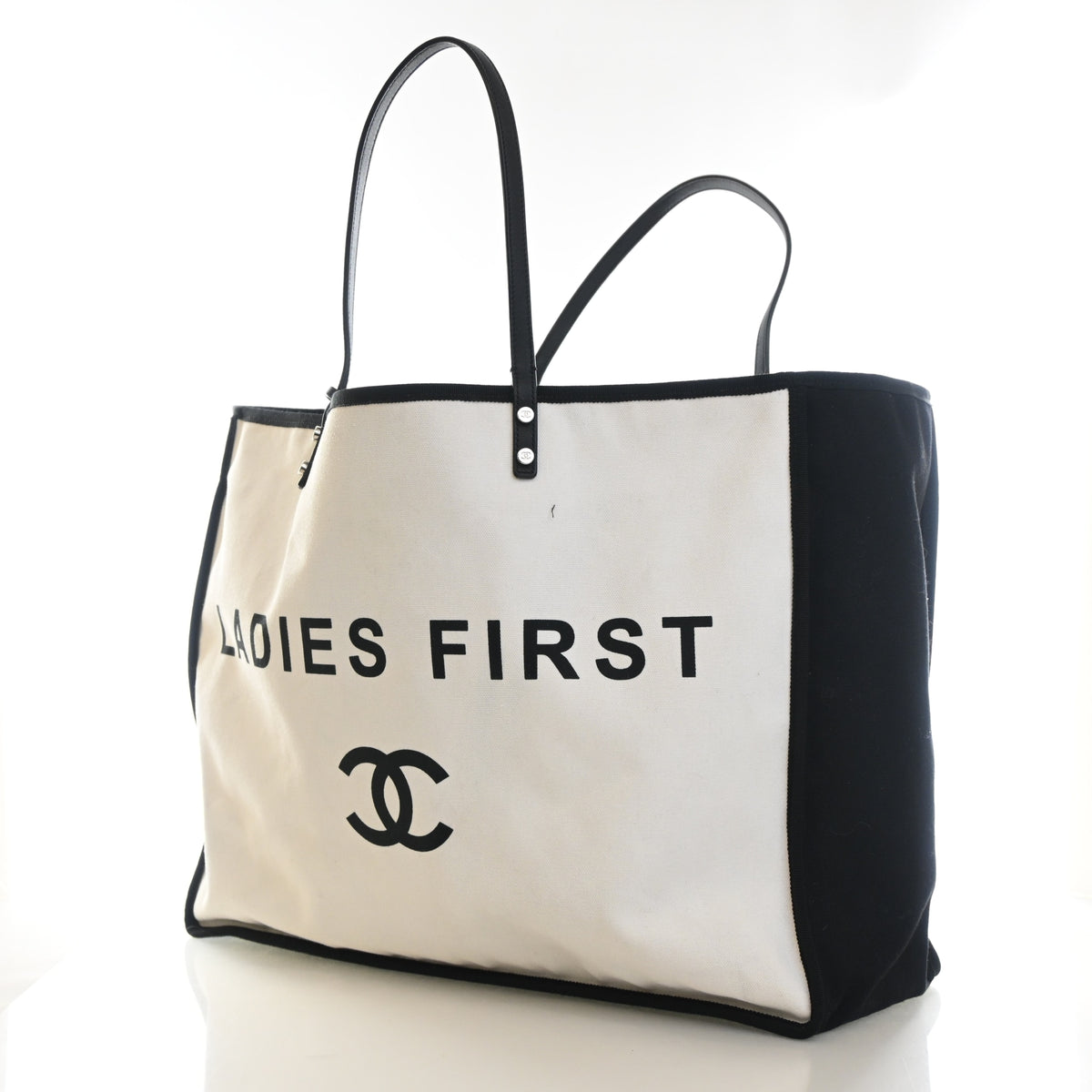 Chanel Large Mixed Fibers Ladies First Shopping Tote, photo 3 of 16