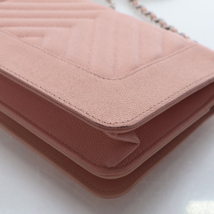 Chanel Caviar Mademoiselle Wallet On Chain (WOC), photo 15 of 16