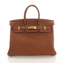 Hermes Gold Togo Birkin 25 