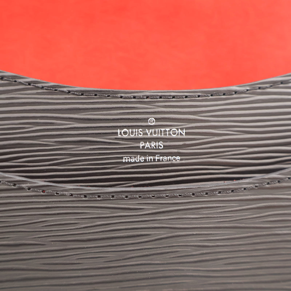 Pre-Owned Louis Vuitton Epi Neo Monceau, logo detail, photo 15 of 16