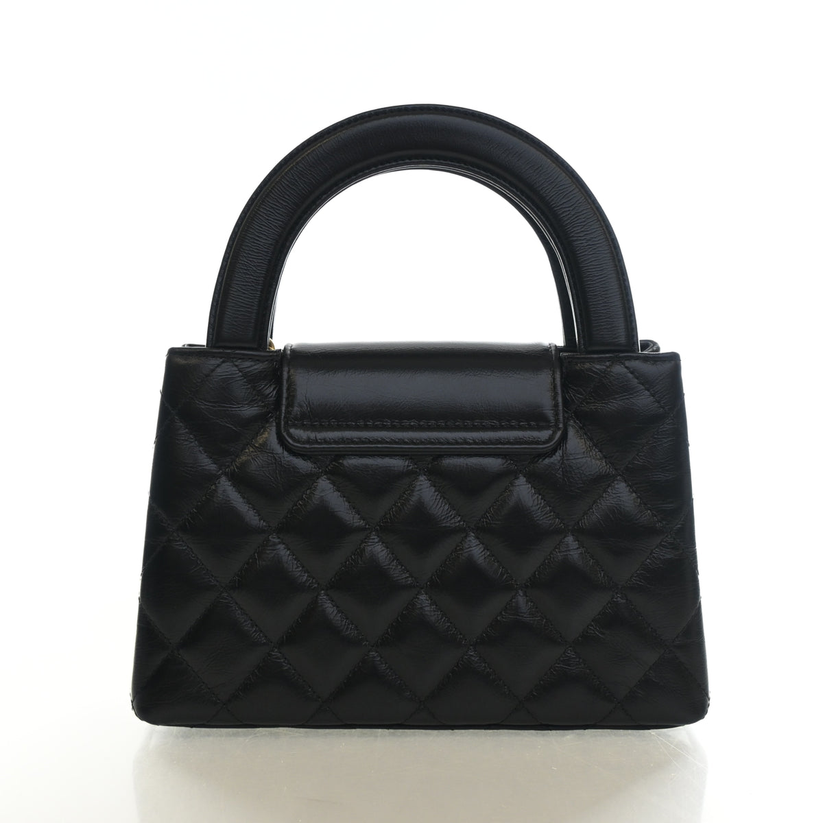 Pre-Owned Chanel Kelly Nano Aged Calfskin Shopper, front view, photo 10 of 12