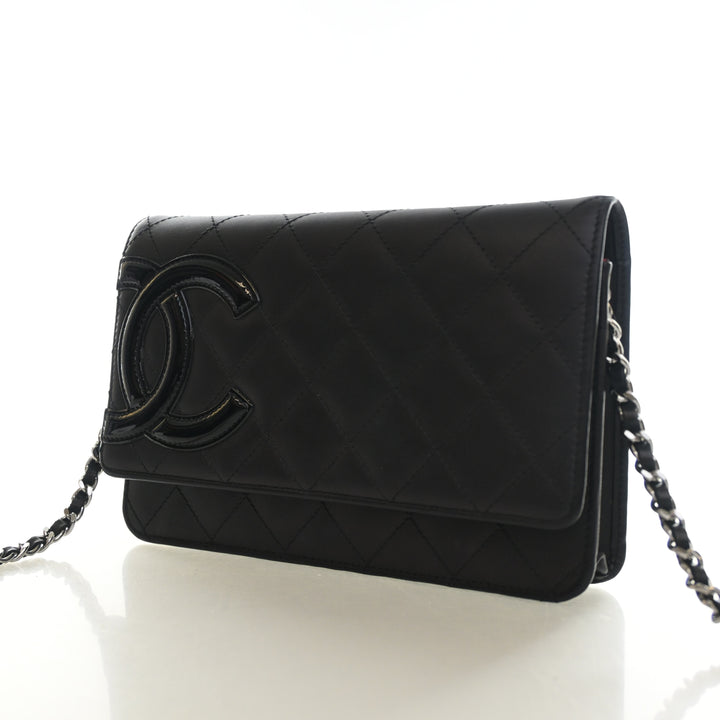 Chanel Calfskin Cambon Ligne Wallet On Chain (WOC)