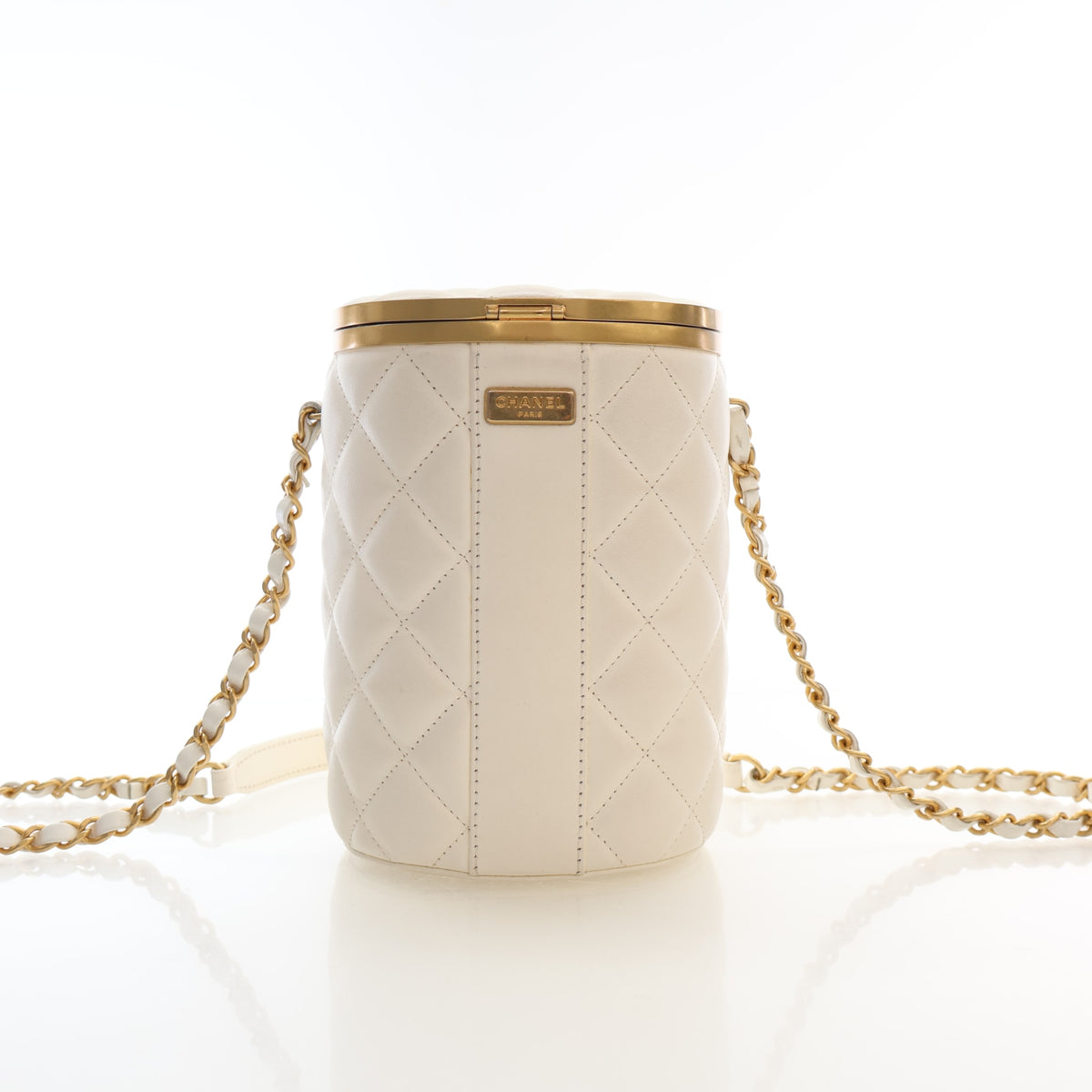 Chanel Small Lambskin Crown Box Bag, photo 11 of 18