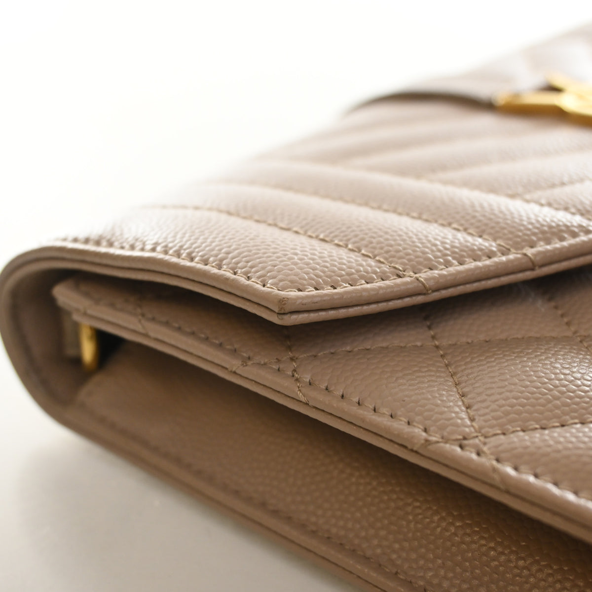 Saint Laurent Calfskin Envelope Clutch, photo 11 of 15