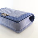 Chanel Large Denim Chevron ...