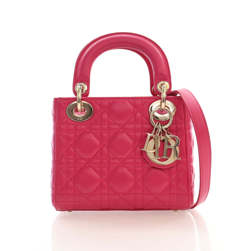 Christian Dior Mini Lambskin Lady Dior
