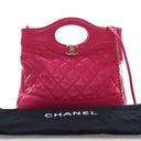 Chanel Large Glazed Calfski...